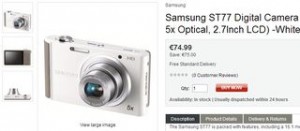 Samsung ST77 Blanc au plus bas prix