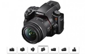 Sony A37 vente flash