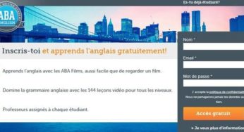 Cours d’anglais en ligne gratuit – ABA English