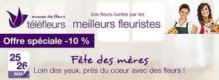 code promo fleurs telefleurs fete des meres