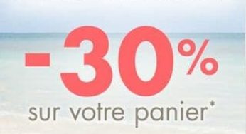 Vente flash Gémo (-30% sup. code promo) pendant 48 heures