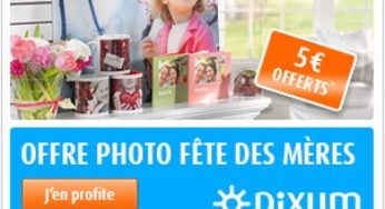 5 euros offerts sur les cadeaux photo dès 10 euros d’achats – Fête des mères