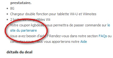 partenaire wii