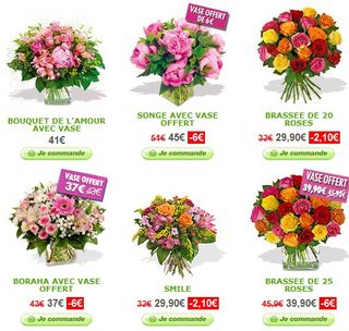 promo interflora fete des meres