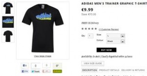 T-shirt Adidas à moins de 9 euros (livraison gratuite)