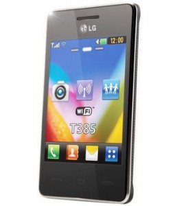 vente flash Smartphone LG T385 
