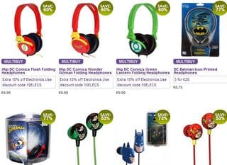 Casque DC Comics moins de 9 euros