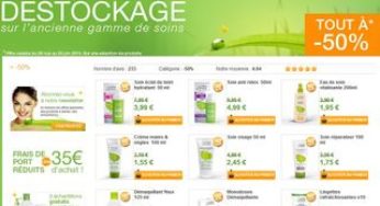 Déstockage Corinne de Farme : moins 50% sur 11 produits