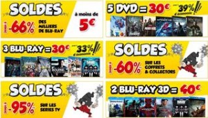 Jusqu’à moins 95% sur Blu-ray et DVD - SOLDES