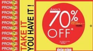 Soldes Delaveine : jusqu’à moins 70%