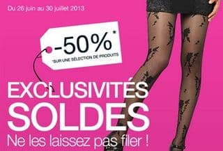 Le Bourget : moitié prix collants, bas et leggings (SOLDES)