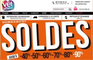 Soldes Vet'Affaires 2013