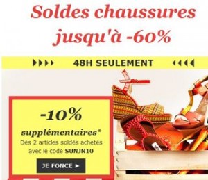 Soldes Sarenza code promo