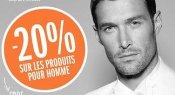 DOUGLAS : Moins 20% sur tous les parfums et produits hommes – DERNIER JOUR