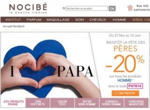 Nocibé : Moins 20% sur les parfums hommes et coffrets parfum (code promo)