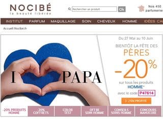 Nocibé : Moins 20% sur les parfums hommes (code promo) – DERNIER JOUR