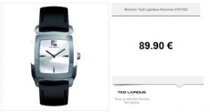 montre ted lapidus