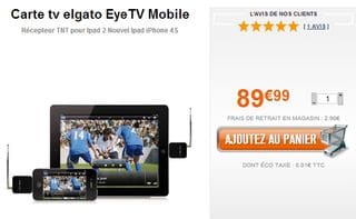 recepteur TV TNT Elgato Eye grosbill