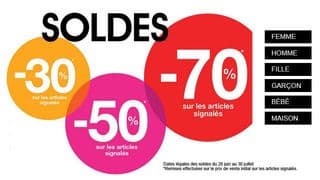 Soldes Kiabi ! Moins 70% + code promo 10% supplémentaire 