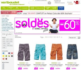 Soldes Vert Baudet : voir les prix des articles en soldes mercredi (et préparez le panier)