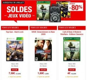 soldes jeux video FNAC