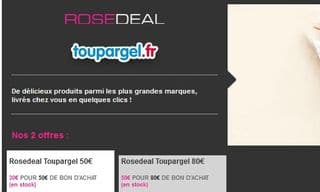 Toupargel : 50 euros d’achats pour 30 euros ou 80 euros pour 50 euros (vente privée)