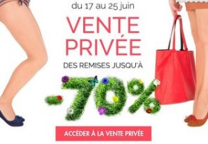 Aujourd’hui ouverture d’une vente privée sur le site Eden Shoes qui propose jusqu’à moins 70% sur une sélection de chaussures et sacs. Ne tardez pas les premiers arrivés seront les premiers servis. Vente privée Eden Shoes.