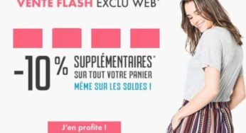Moins 10% supplémentaires sur les Soldes Gémo (48h seulement)
