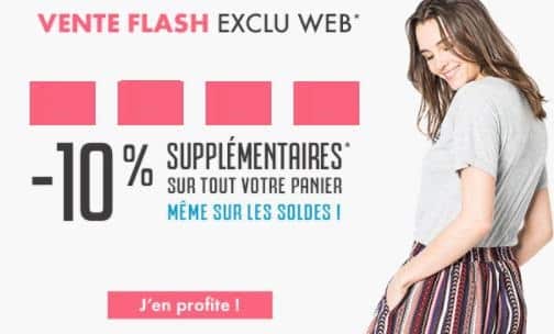 10% supplementaires sur les Soldes Gemo