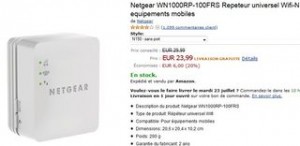 PROMO Repeteur Wifi-N 150 equipements mobiles Netgear WN1000RP-100FRS