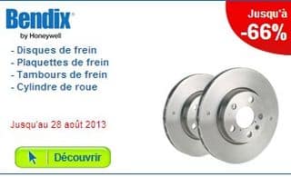 Promo sur le Freinage Bendix