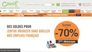 Soldes Camif : 2éme démarque jusqu’à -70% + code promo -5%