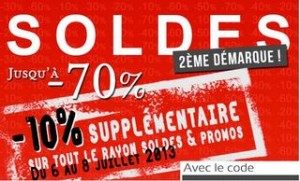 10% supplémentaire sur les Soldes Delaveine