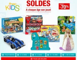 SOLDES FNAC JEUX ET JOUETS 2013