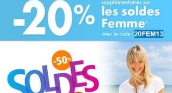 Soldes Gémo : Moins 20% supplémentaires (48h)