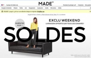 SOLDES MADE LIVRAISON ET 15 EUROS GRATUITS