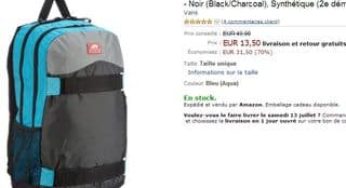 13,5 euros le Sac à dos Vans (livraison gratuite / au lieu de 45 euros)