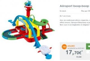 Soldes aeroport Beep-Beep a moins 70 pourcents