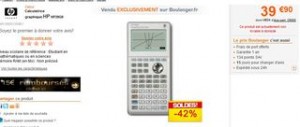 calculatrice HP soldes ODR