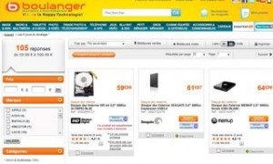 Code promo moins 10% sur les disques durs  / Boulanger (exclu internet)