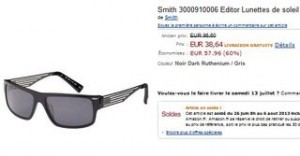 lunettes Paul Smith en soldes à moins de 40 euros