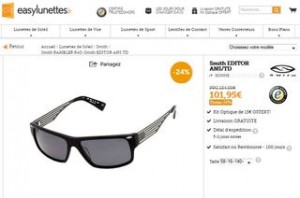 lunettes de soleil homme Paul Smith Editor