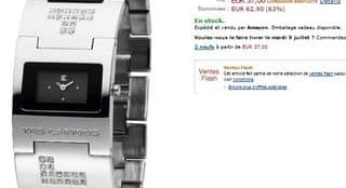 37 euros montre femme Ted Lapidus (au lieu de 97€) + soldes montres