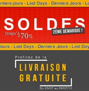 Derniers jours soldes + livraison gratuite sans minimum chez Delaveine : jusqu’à moins 70%