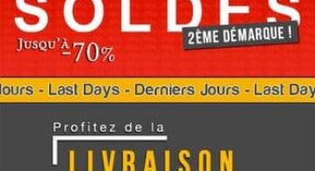 Derniers jours soldes + livraison gratuite sans minimum chez Delaveine : jusqu’à moins 70%