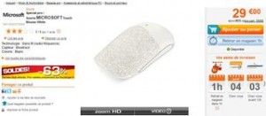 Soldes Souris Tactile Microsoft Touch Mouse Artist Edition