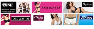 Moins 30% sur la lingerie (code promo Auchan) et déstockage lingerie