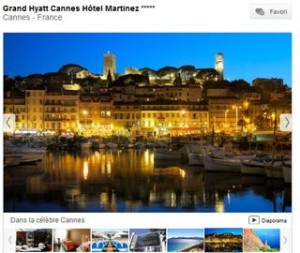 vente privee Hotel Martinez Cannes - Grand Hyatt