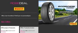 Bon d’achat pneus Pirelli : 120 euros pour 50 euros ou 240 pour 120 euros (SPEEDY)