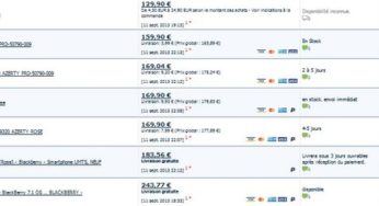 Smartphone Blackberry Curve 9320 Rose qui revient a moins de 70 euros (après ODR)